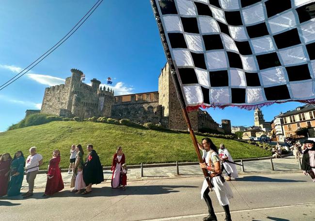 Imagen de uno de los actos de la Noche Templaria de Ponferrada
