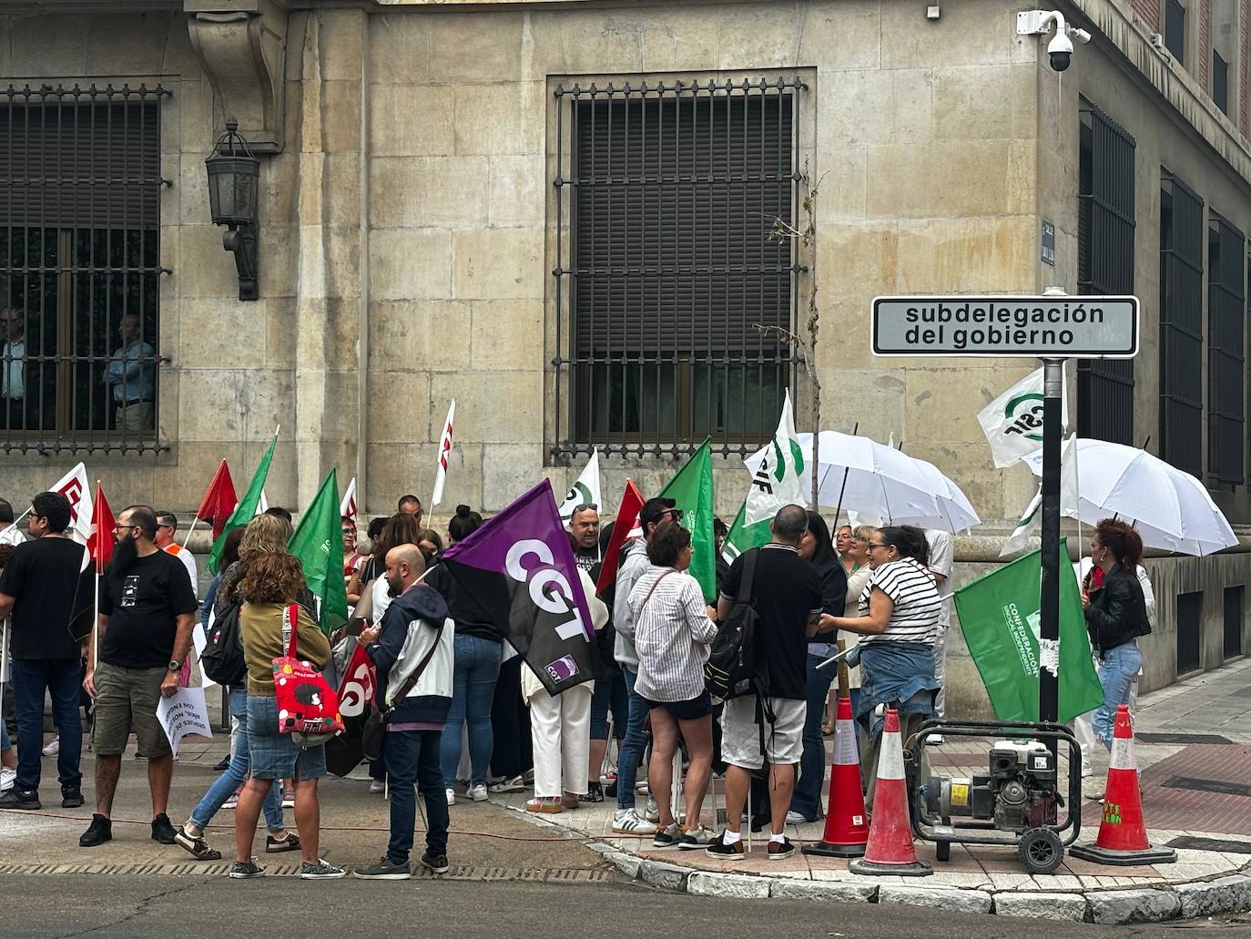 Movilización de Atento en León