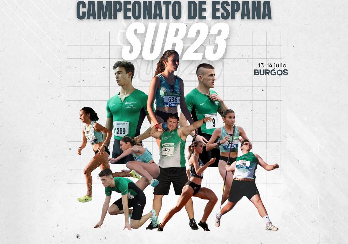 El Sprint acude con diez atletas a los Campeonatos de España sub23