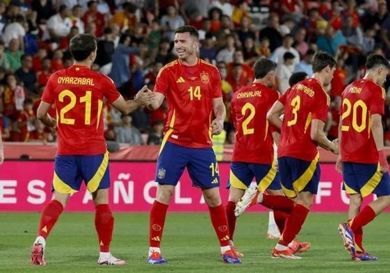 Partido de la selección española de fútbol esta Eurocopa.