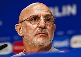 El técnico de la selección española, Luis de la Fuente