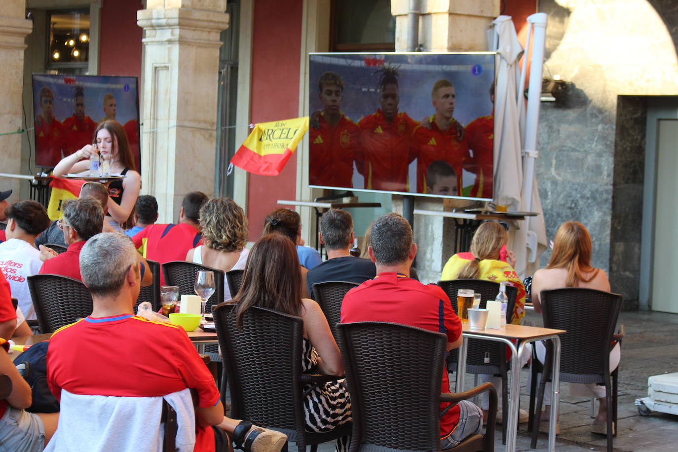 Las mejores imágenes de León en la final de la Eurocopa