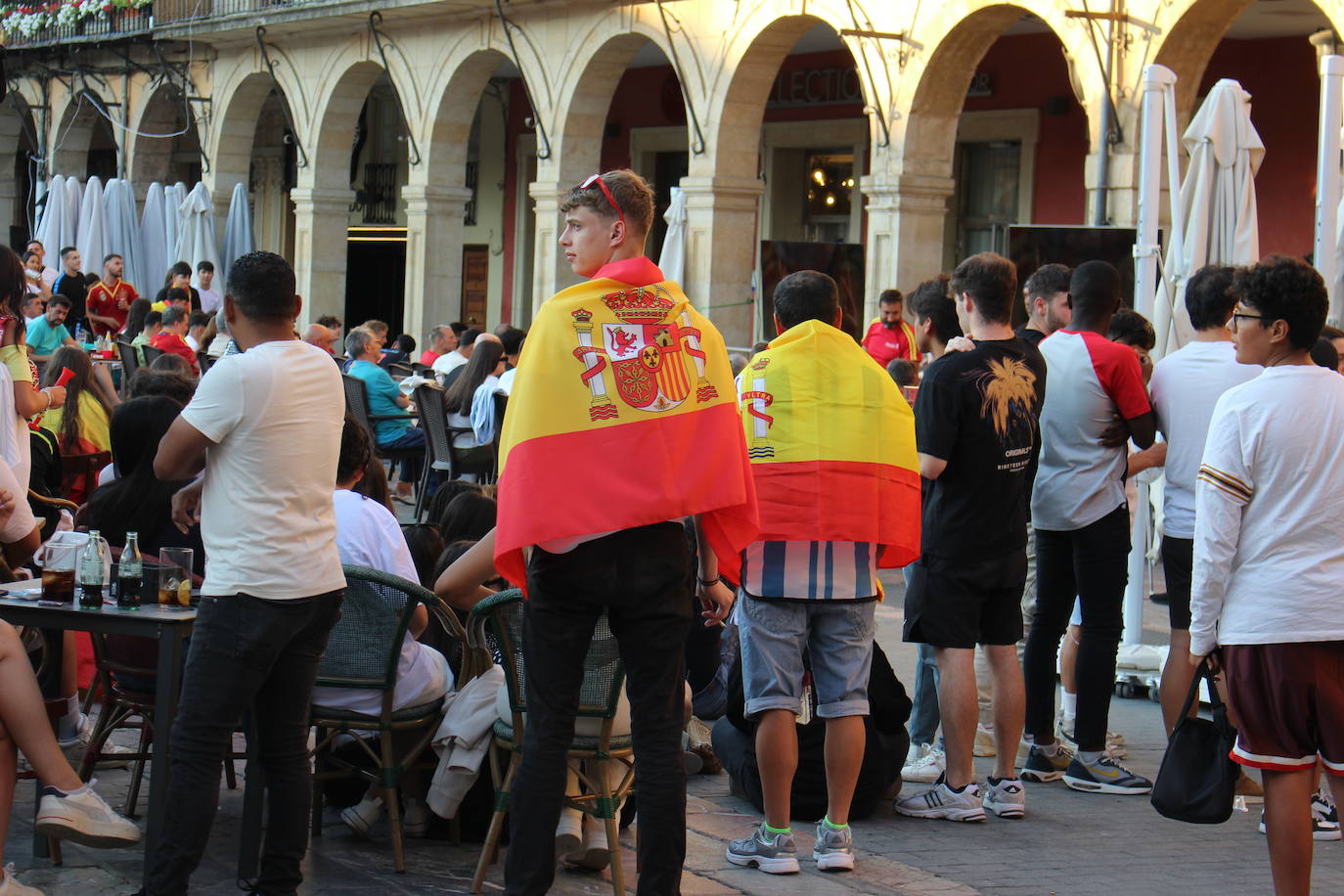 Las mejores imágenes de León en la final de la Eurocopa