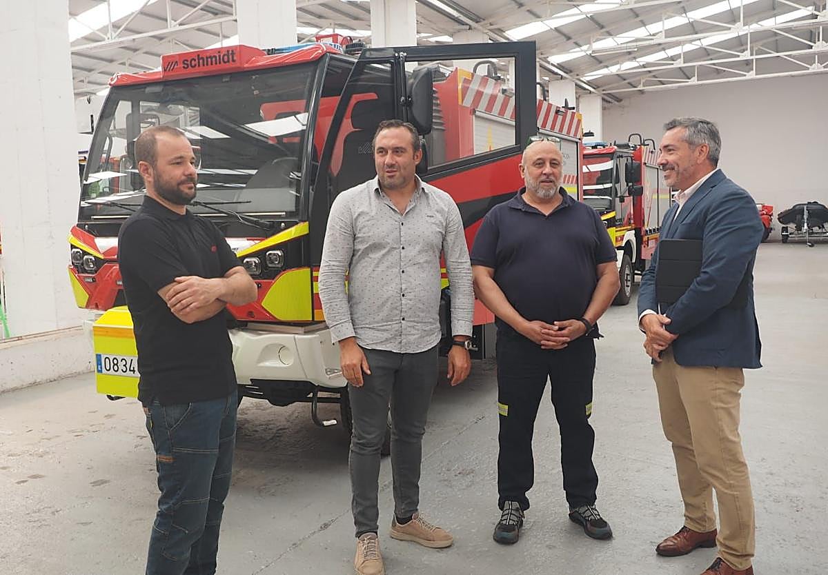 Recepción de las bombas rurales.