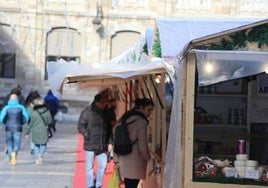 Casetas en la ciudad de León.