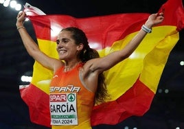 La atleta Marta García.