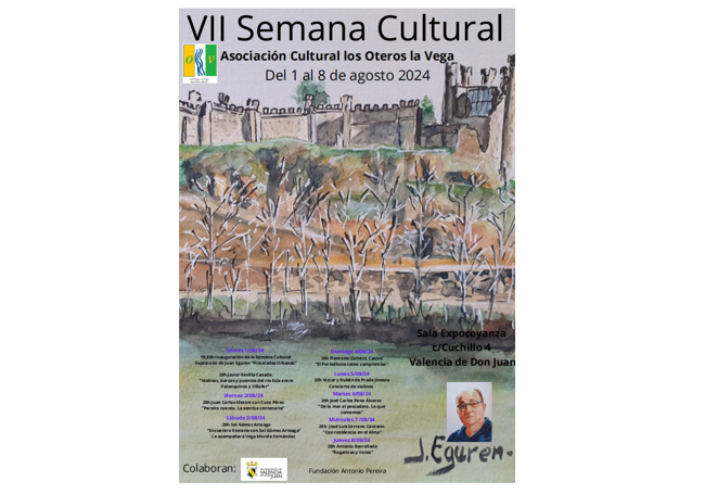 Programa de actividades de la Semana Cultural