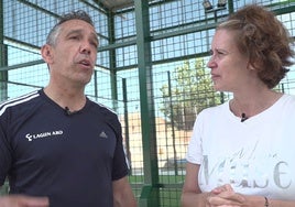 Pedaleando con José Alberto García, alcalde de San Millán de los Caballeros.