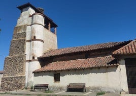 Fachada de la iglesia de Villagallegos