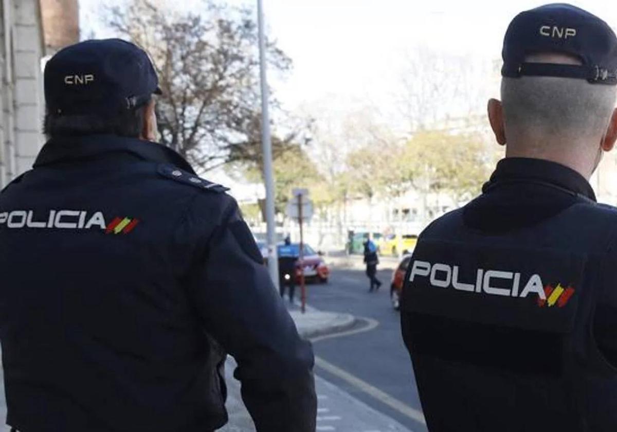 Policía Nacional en Palencia.