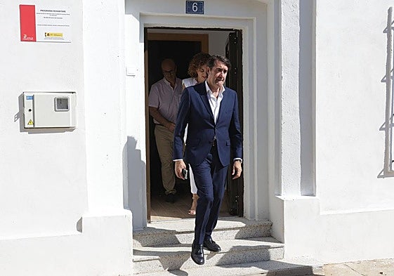 El consejero de Medio Ambiente, Vivienda y Ordenación del Territorio, Juan Carlos Suárez-Quiñones.