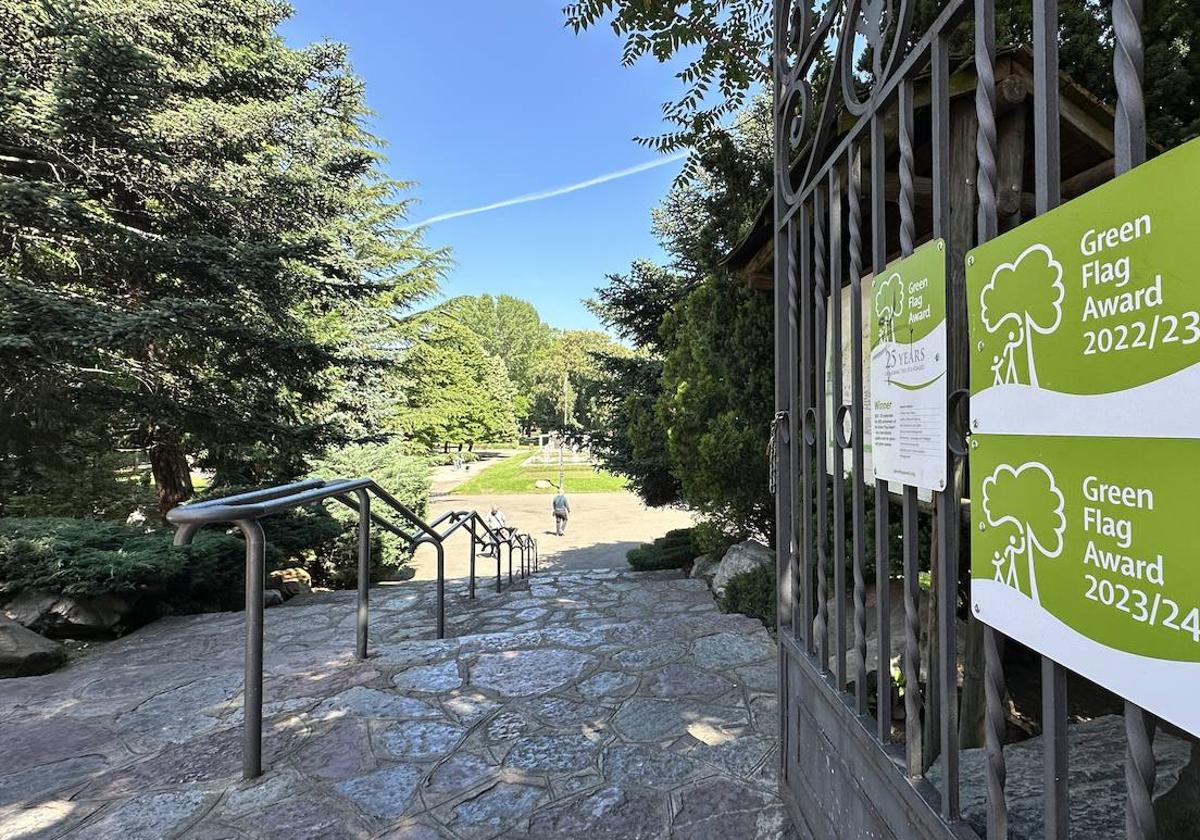 Reconocimiento en el parque de Quevedo.