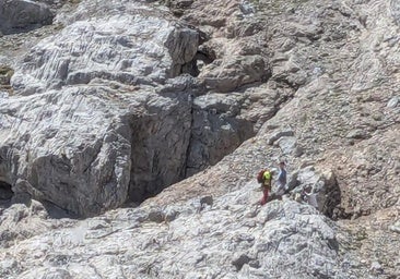 Rescatados cuatro montañeros en Posada de Valdeón