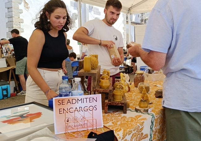 Los productos artesnales fueron uno de los mayores reclamos de la feria