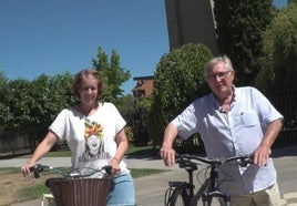 Pedaleando en Valverde de la Virgen