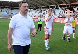 Raúl Llona, en el último partido de la pasada temporada.