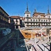 La obra para rehabilitar la Plaza Mayor se queda en León con dos millones de euros