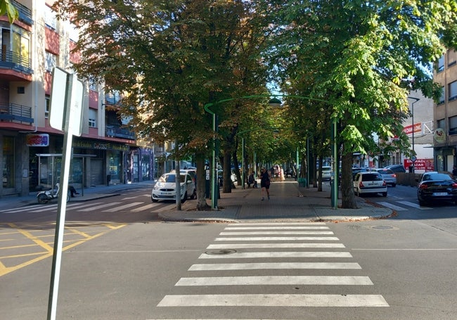 Actual Avenida de José Aguado. 2024.