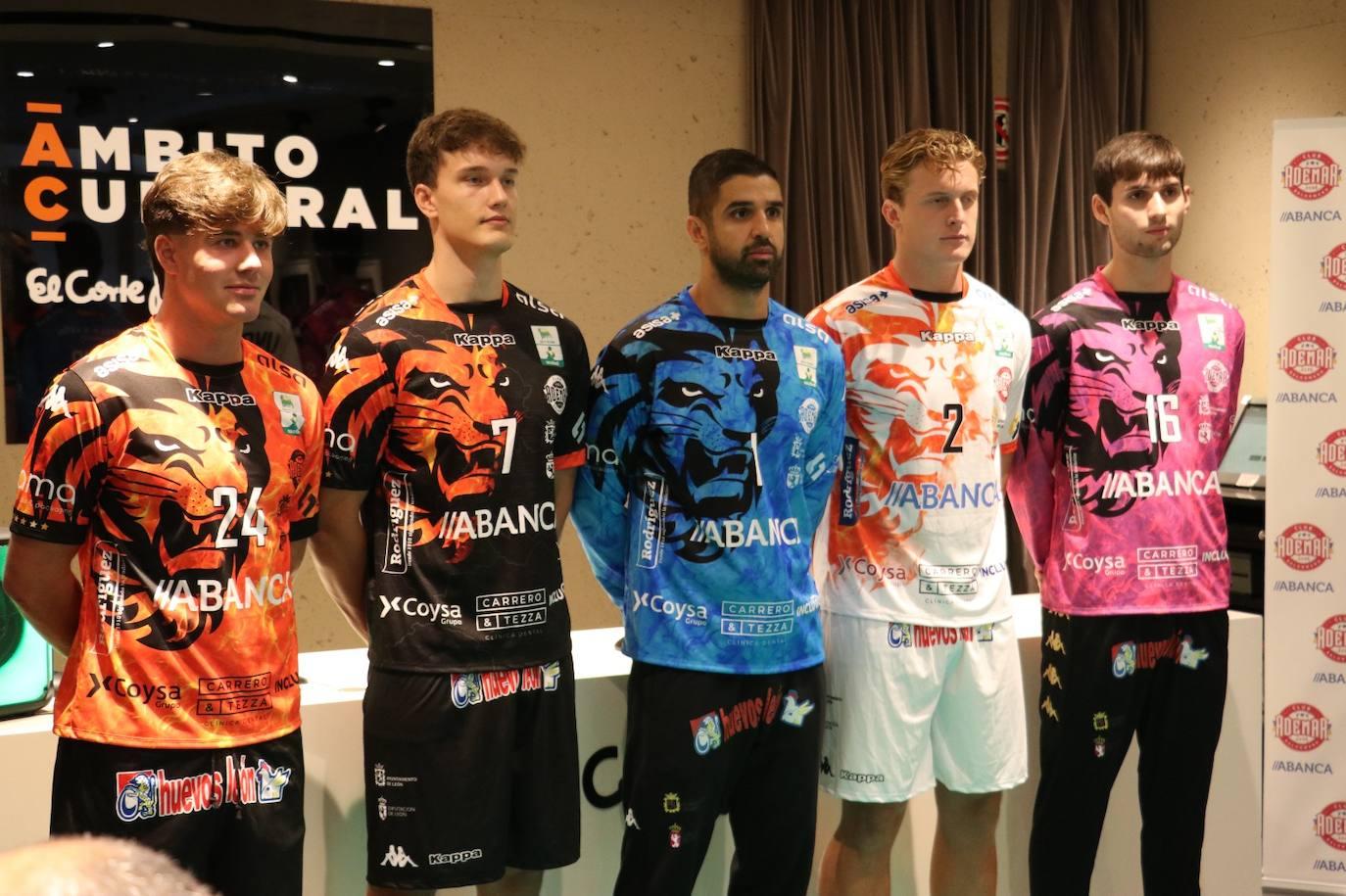 El Abanca Ademar presenta sus nuevas equipaciones