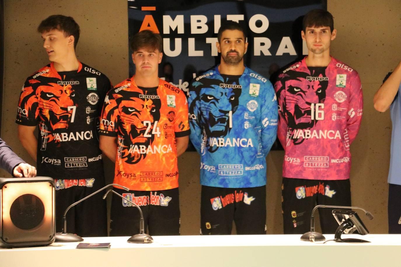 El Abanca Ademar presenta sus nuevas equipaciones