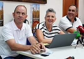 La secretaria general de la alianza Unión de Ganaderos y Agricultores de León-Unión de Pequeños Agricultores (Ugal-UPA), Sonia Castro, presenta la celebración de la XXXIX Feria Campesina.