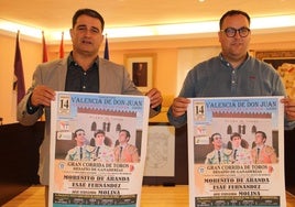 Morenito de Aranda, Esaú Fernández y Molina en el cartel de la corrida de toros de Coyanza