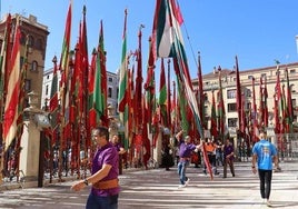 Los pendones recorrerán León.