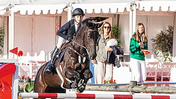Daniela González, bronce en el campeonato de España de hípica