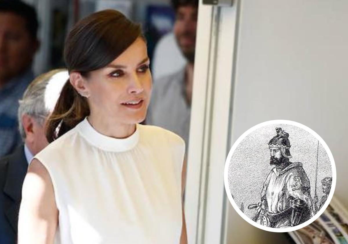 La reina Letizia y Fernando II de León.