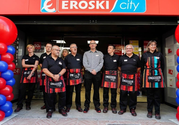 Inauguración del nuevo Eroski City en la avenida Suero de Quiñones