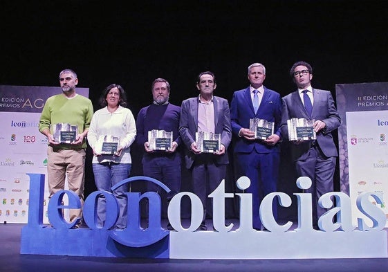 Imagen de los ganadores de los Prmeios Agro en 2023