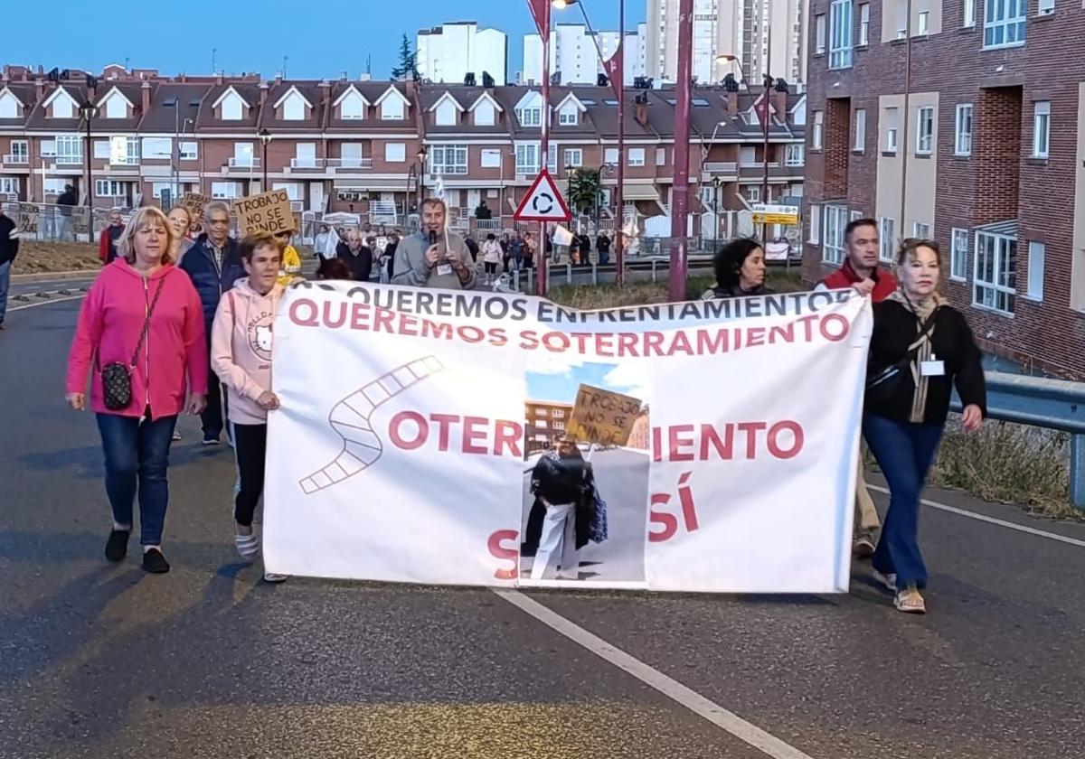 La Plataforma por el soterramiento vuelve a las calles de San Andrés.