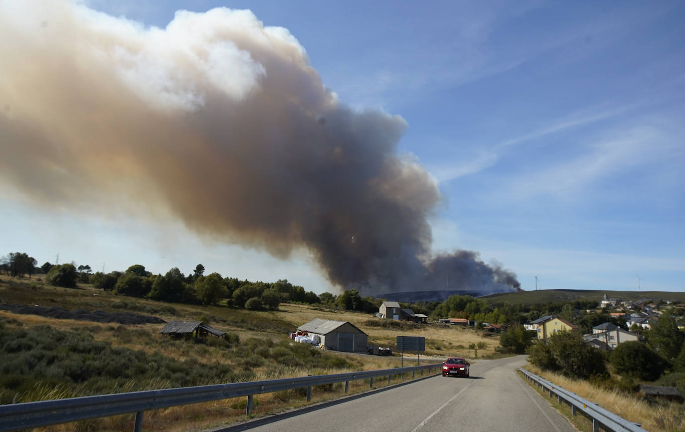 Incendio de nivel 2 en El Bierzo