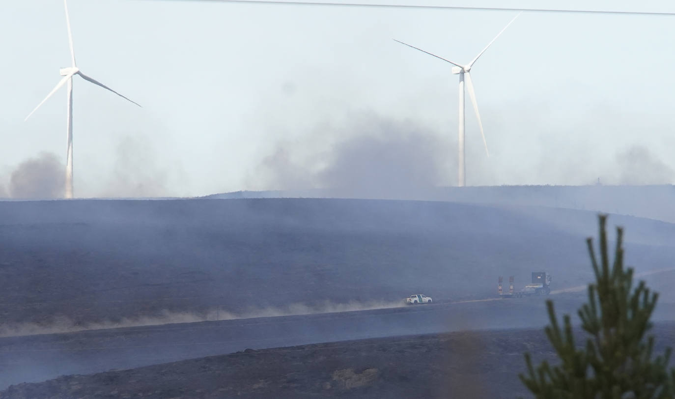 Incendio de nivel 2 en El Bierzo