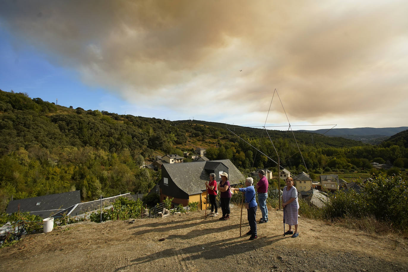 Incendio de nivel 2 en El Bierzo