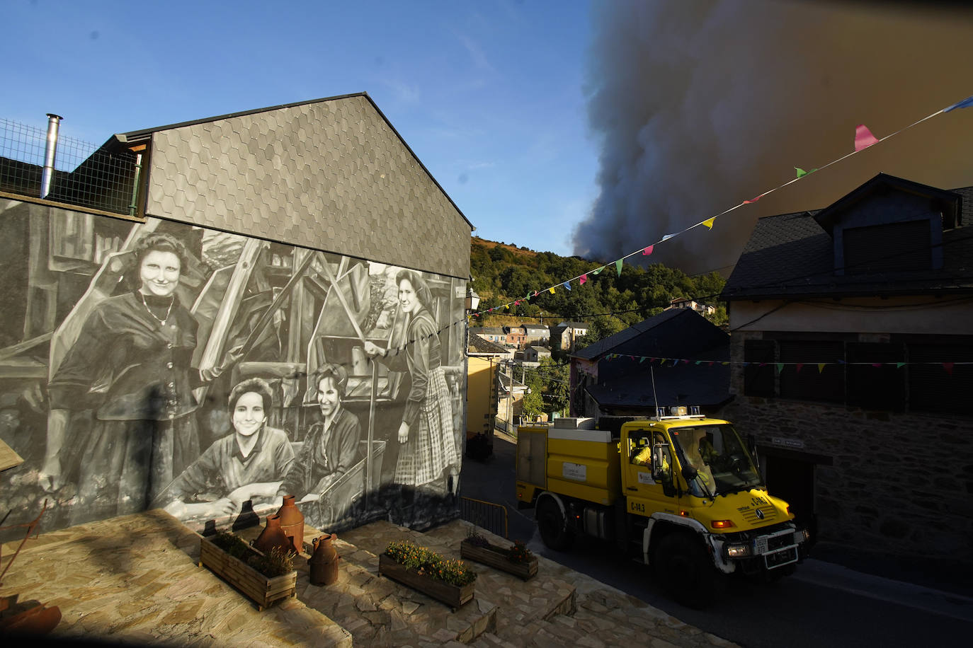 Incendio de nivel 2 en El Bierzo