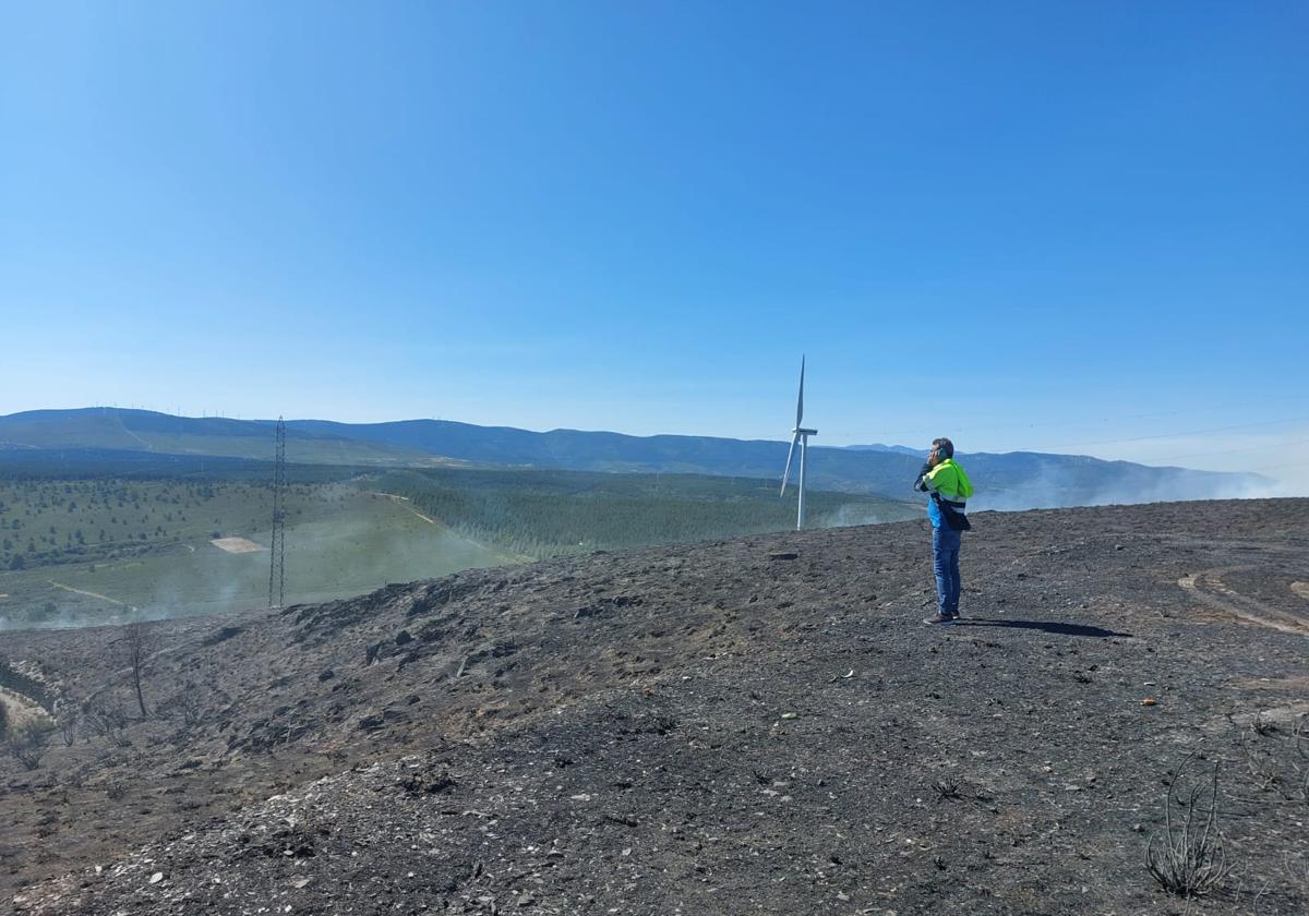 Más de 450 hectáreas afectadas y 10 kilómetros de perímetro en un incendio intencionado