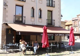 Restaurante La Única en la Plaza del Grano