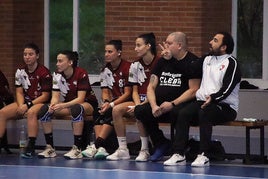 El entrenador del Cleba, Leo Álvarez, en un partido de la pasada temporada.