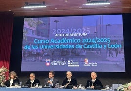 Apertura del curso académico de las Universidades de Castilla y León.