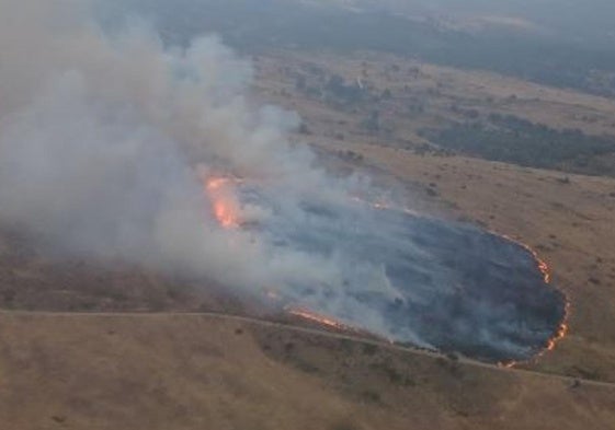 Incendio de Lucillo.