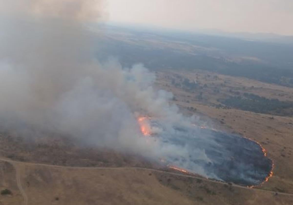 Incendio de Lucillo.