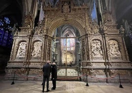 Trascoro de la Catedral de León.