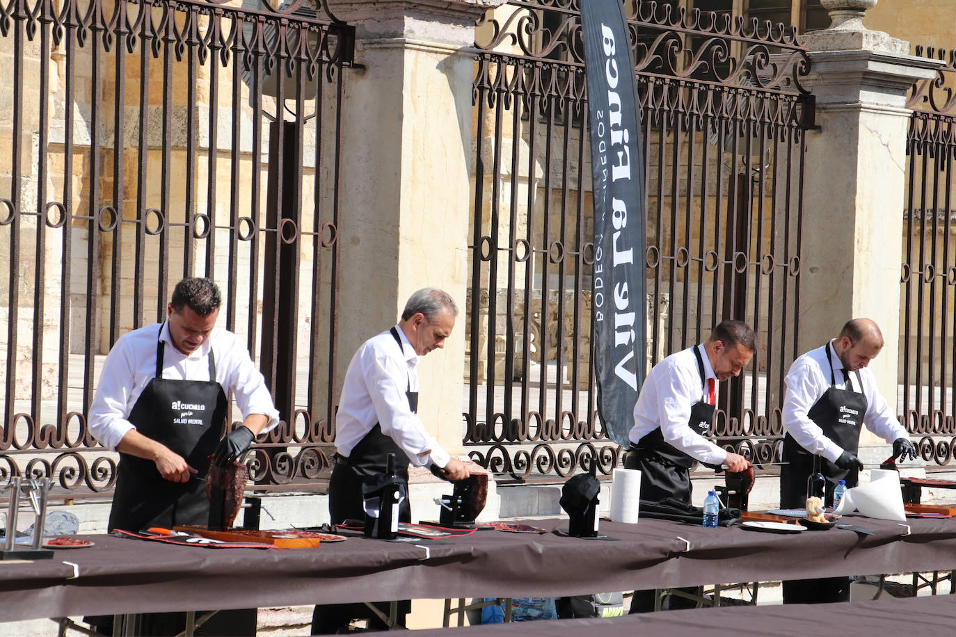 El bocadillo de cecina más grande de León