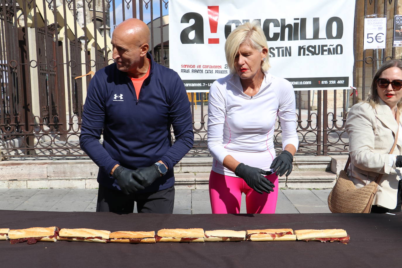 El bocadillo de cecina más grande de León