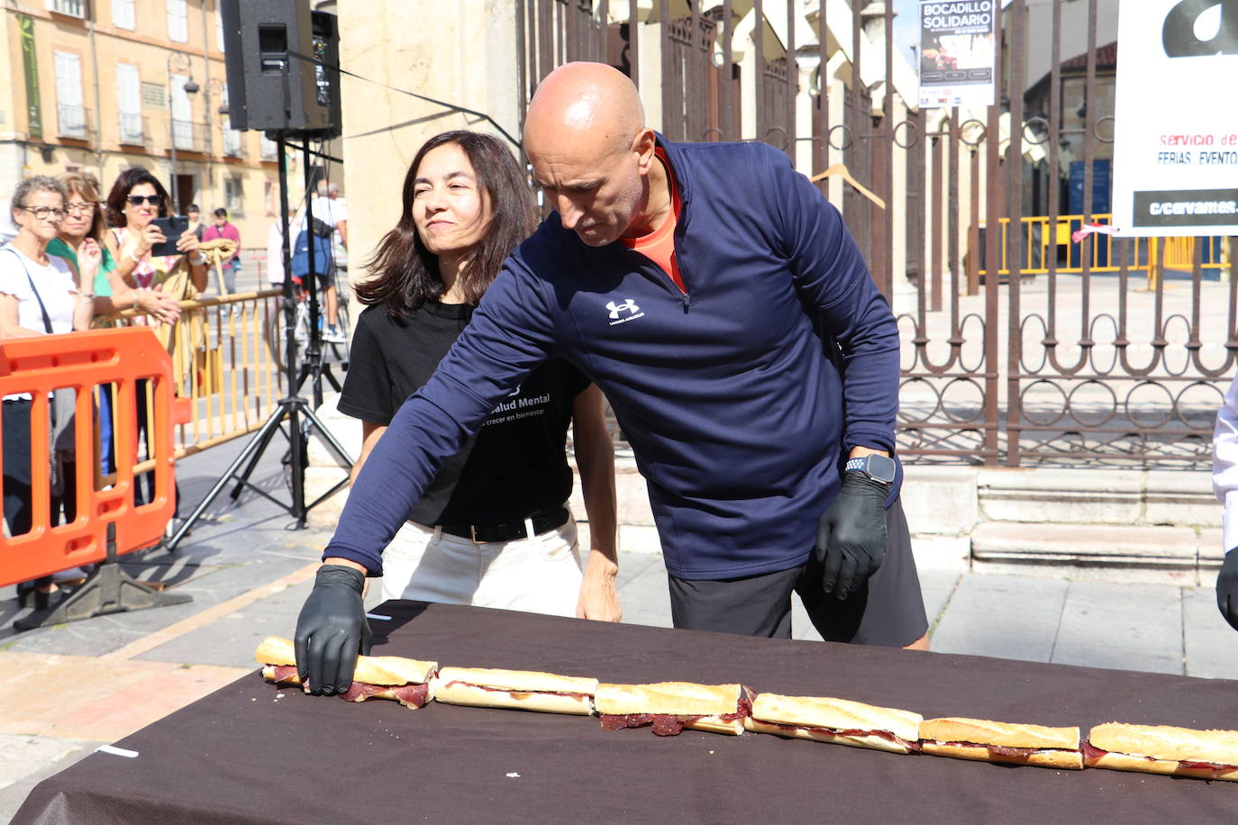 El bocadillo de cecina más grande de León