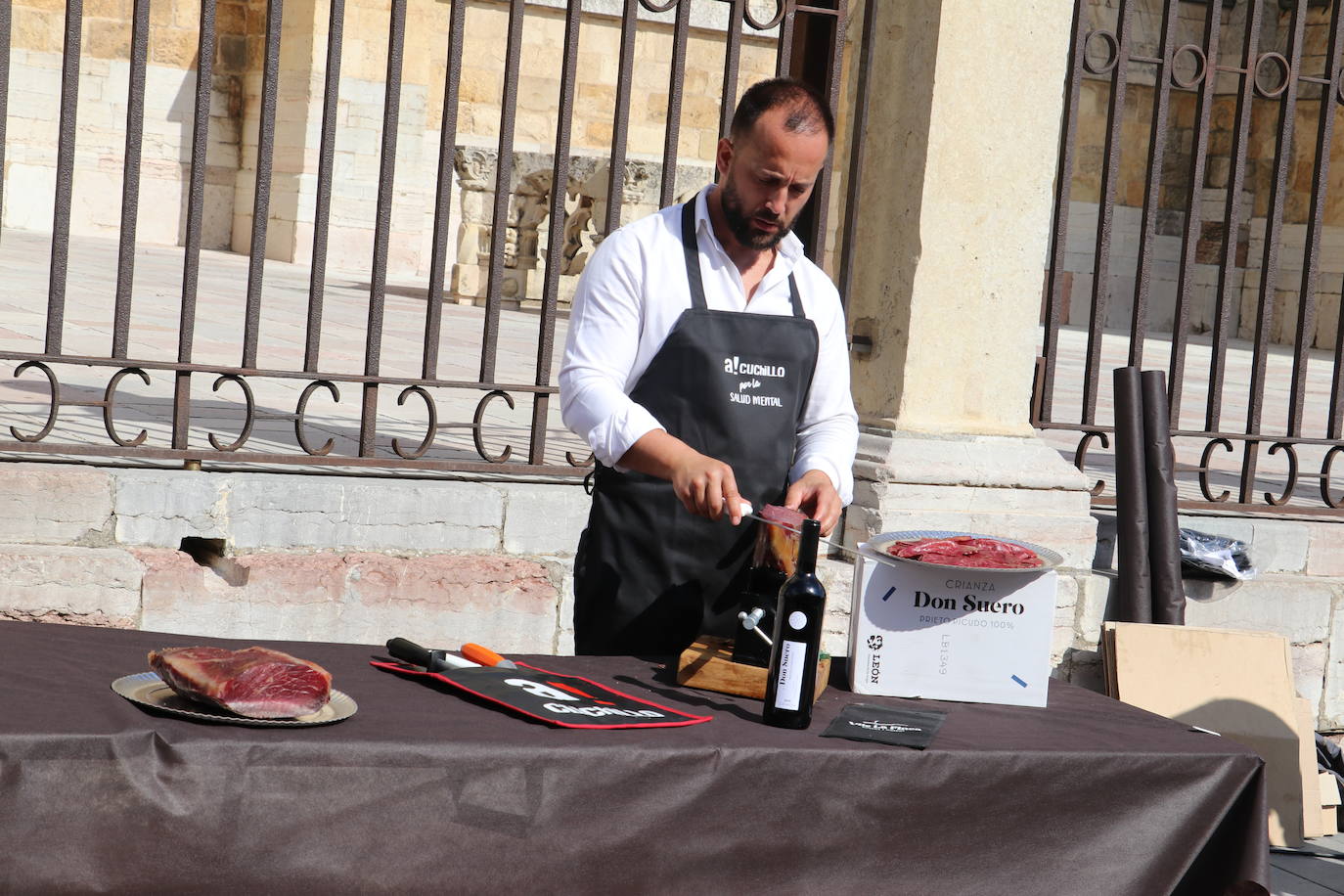 El bocadillo de cecina más grande de León