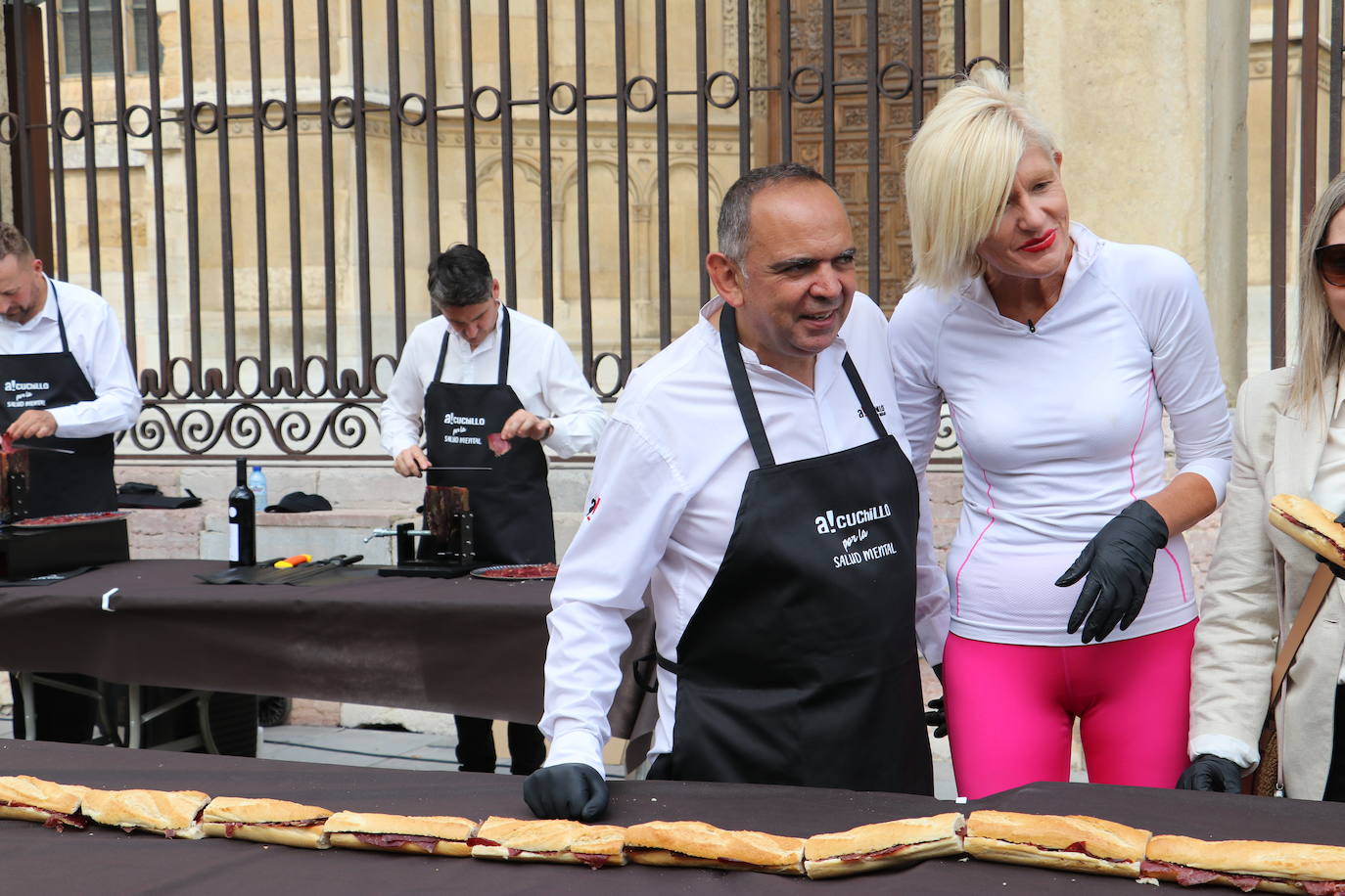 El bocadillo de cecina más grande de León