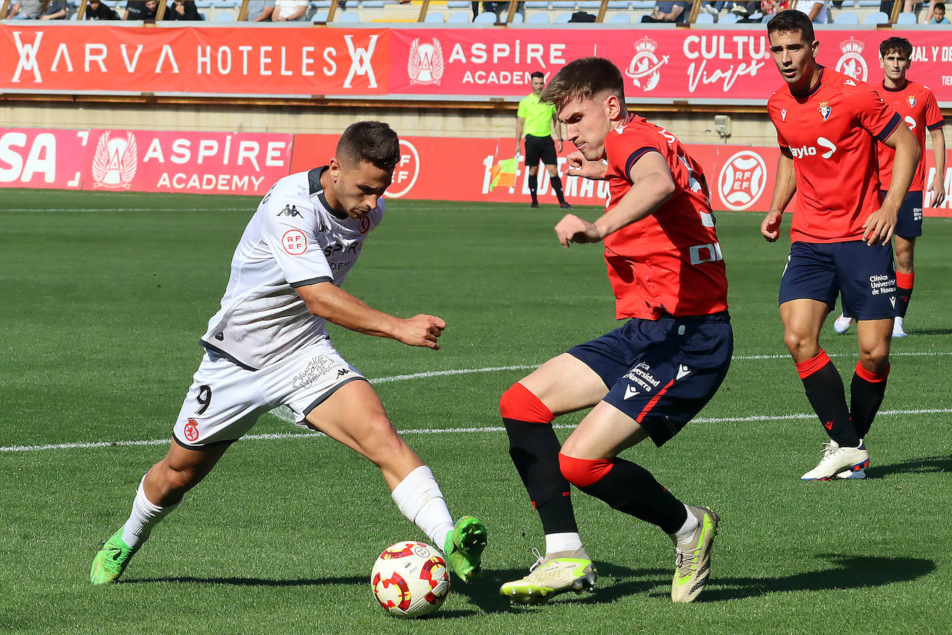 Las imágenes del Cultural-Osasuna Promesas