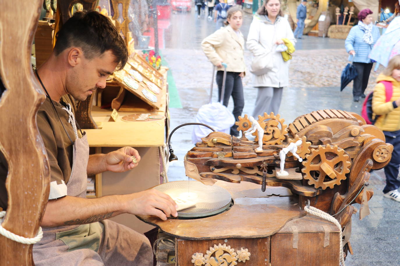 Abre el Mercado Medieval de León